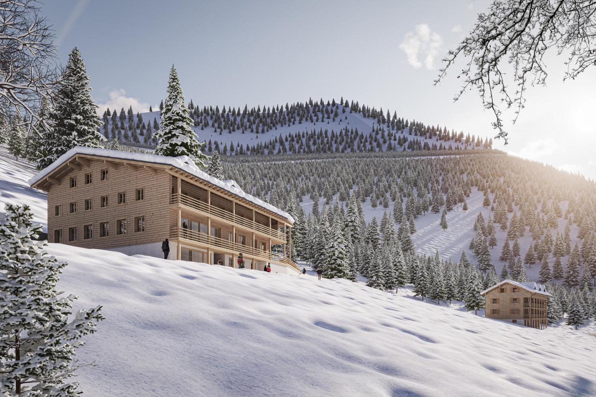 Berghotel Wald & Wiesn Balderschwang Exterior foto